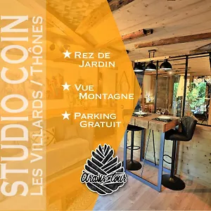 Du Coin - Vue Montagne, Au Calme, Terrasse - Aravistour Appartement